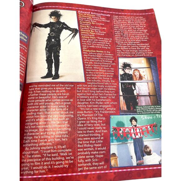 Johnny Depp Collectors Edition Life Story 2007 Jack Sparrow Scissorhands Picture - Picture 4 of 7